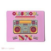 50th Birthday Oldschool Boombox 1976 Mousepad thumb 0