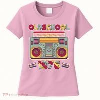 50th Birthday Oldschool Boombox 1976 Women's T-Shirt thumb 0