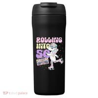 50th Birthday Roller Skate Party Unicorn Retro 90s Skating 24oz Duet Stainless Steel Tumbler thumb 0