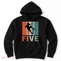 5th Birthday Retro Skateboard Skater 5 Years Old Hoodie thumb 0