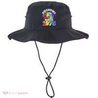 50th Birthday Rainbow Unicorn Awesome Since 1976 Bucket Hat thumb 0