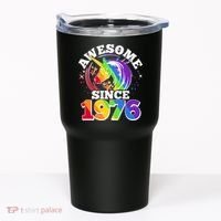 50th Birthday Rainbow Unicorn Awesome Since 1976 Tumbler thumb 0