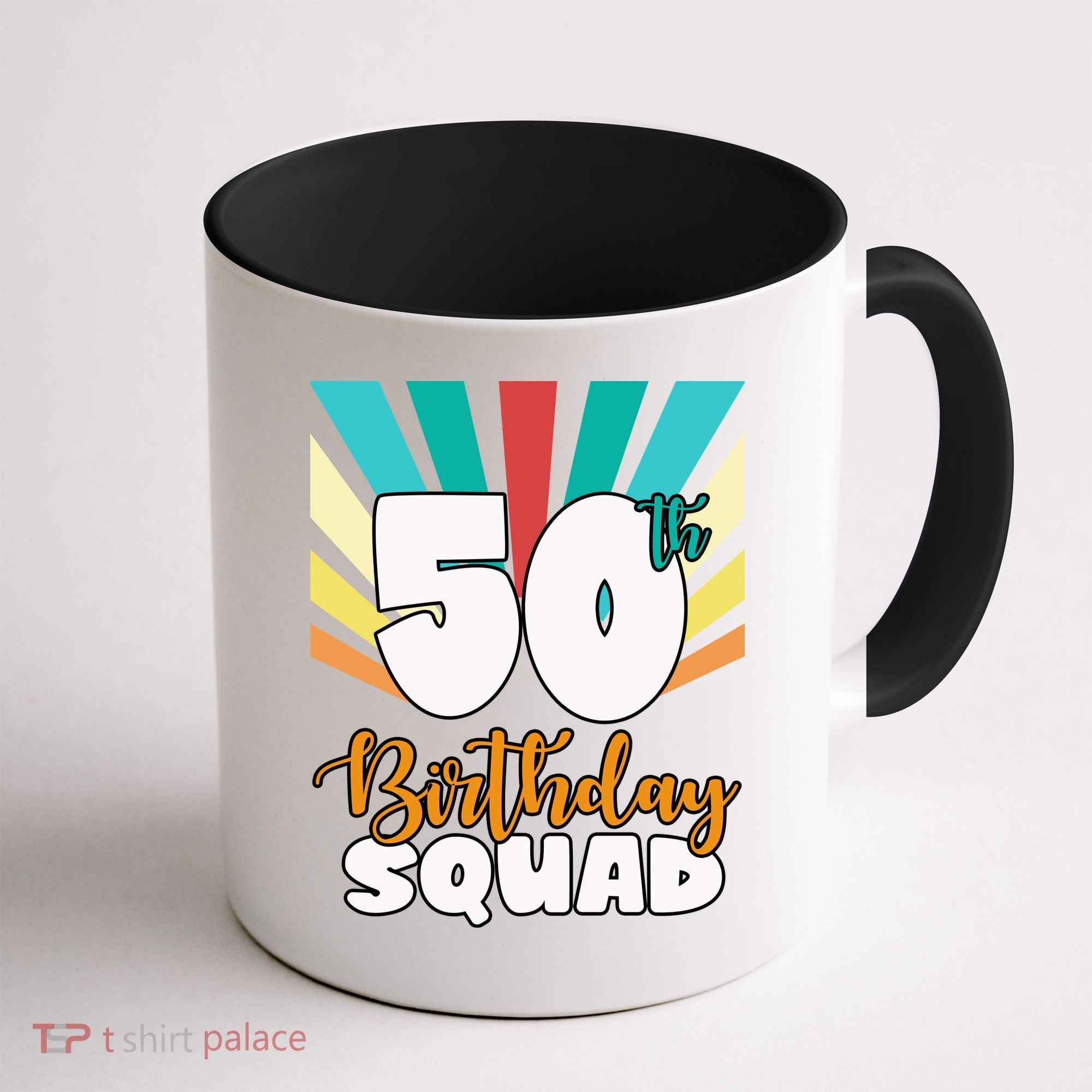 50th Birthday Squad 50 Years Old Coffee Mug
