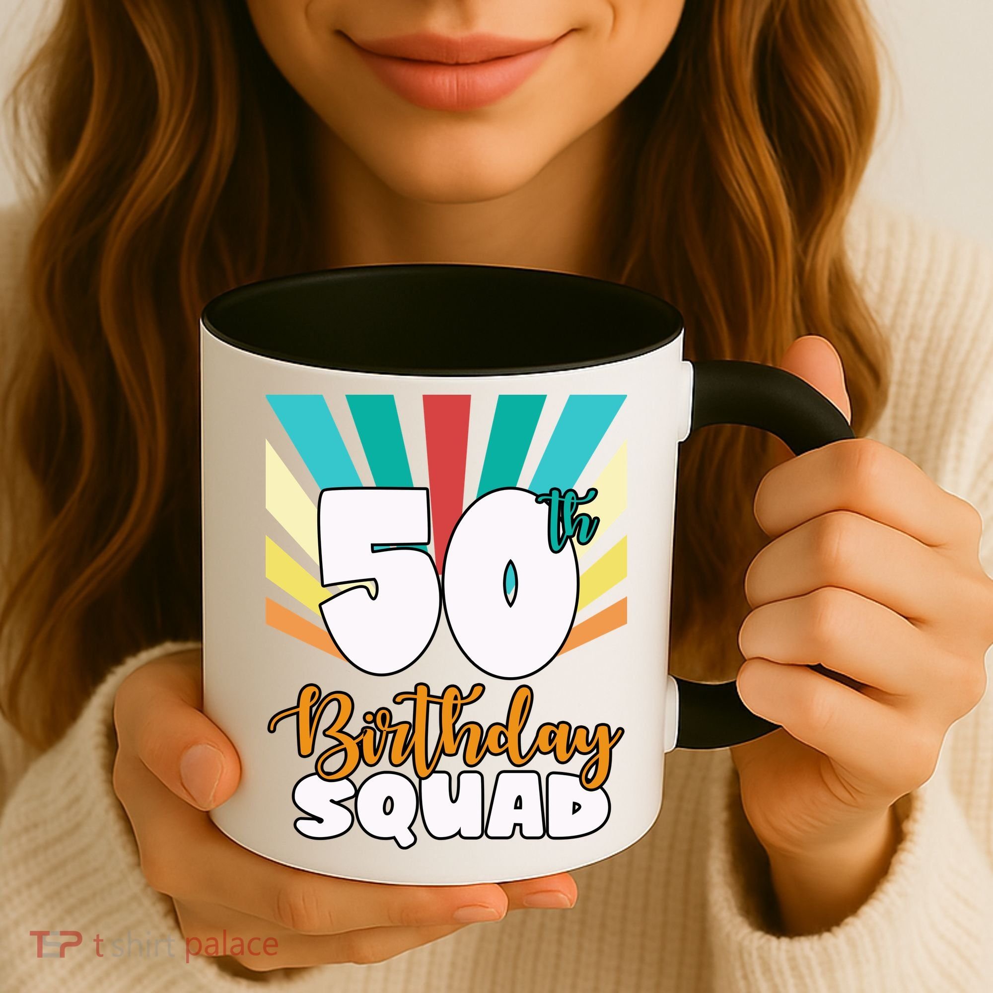 50th Birthday Squad 50 Years Old Coffee Mug