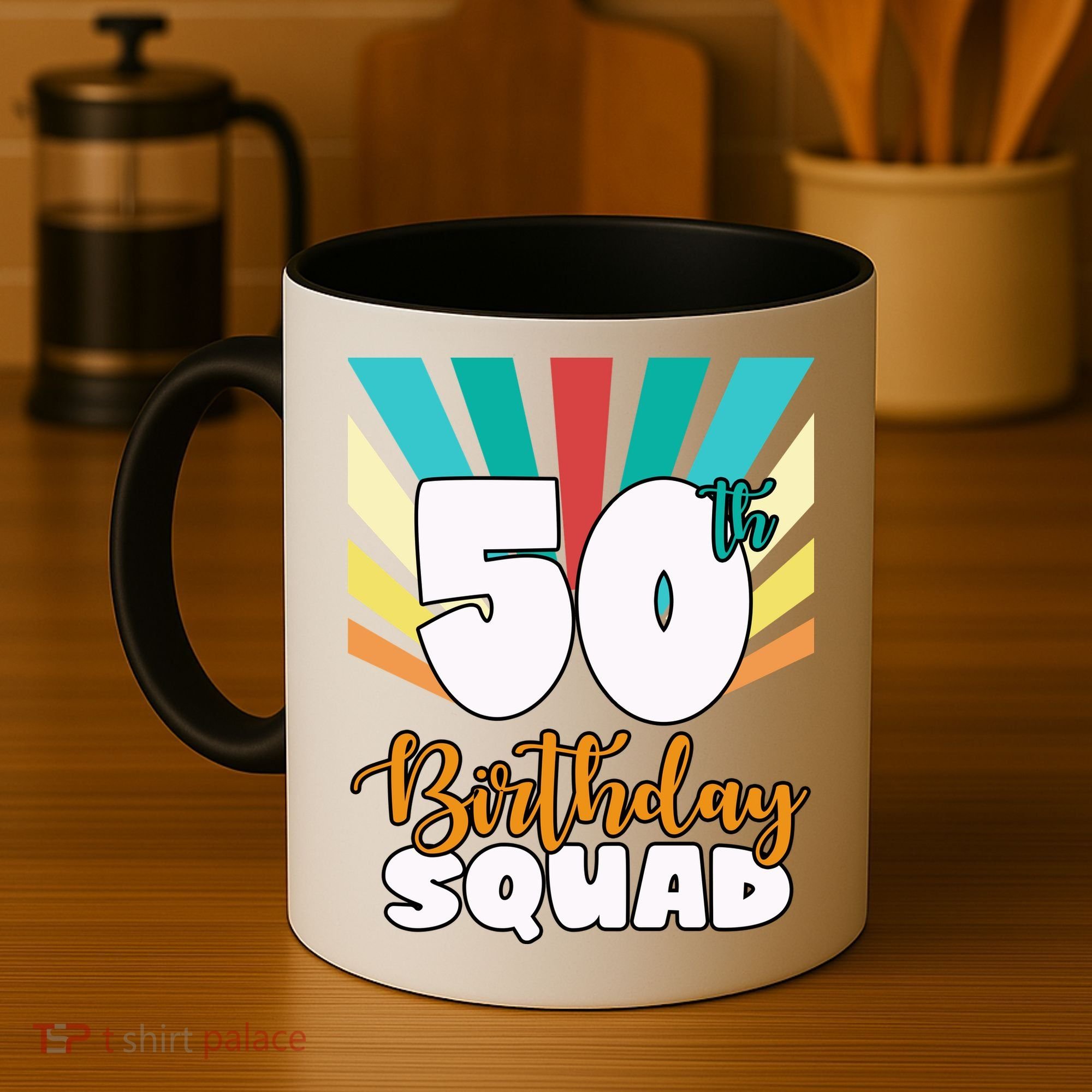 50th Birthday Squad 50 Years Old Coffee Mug