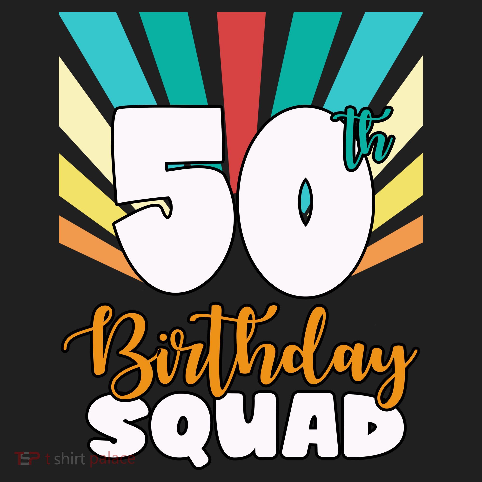 50th Birthday Squad 50 Years Old Beanie
