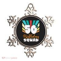 50th Birthday Squad 50 Years Old Ornament thumb 0