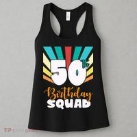 50th Birthday Squad 50 Years Old Women's Tank Top thumb 3