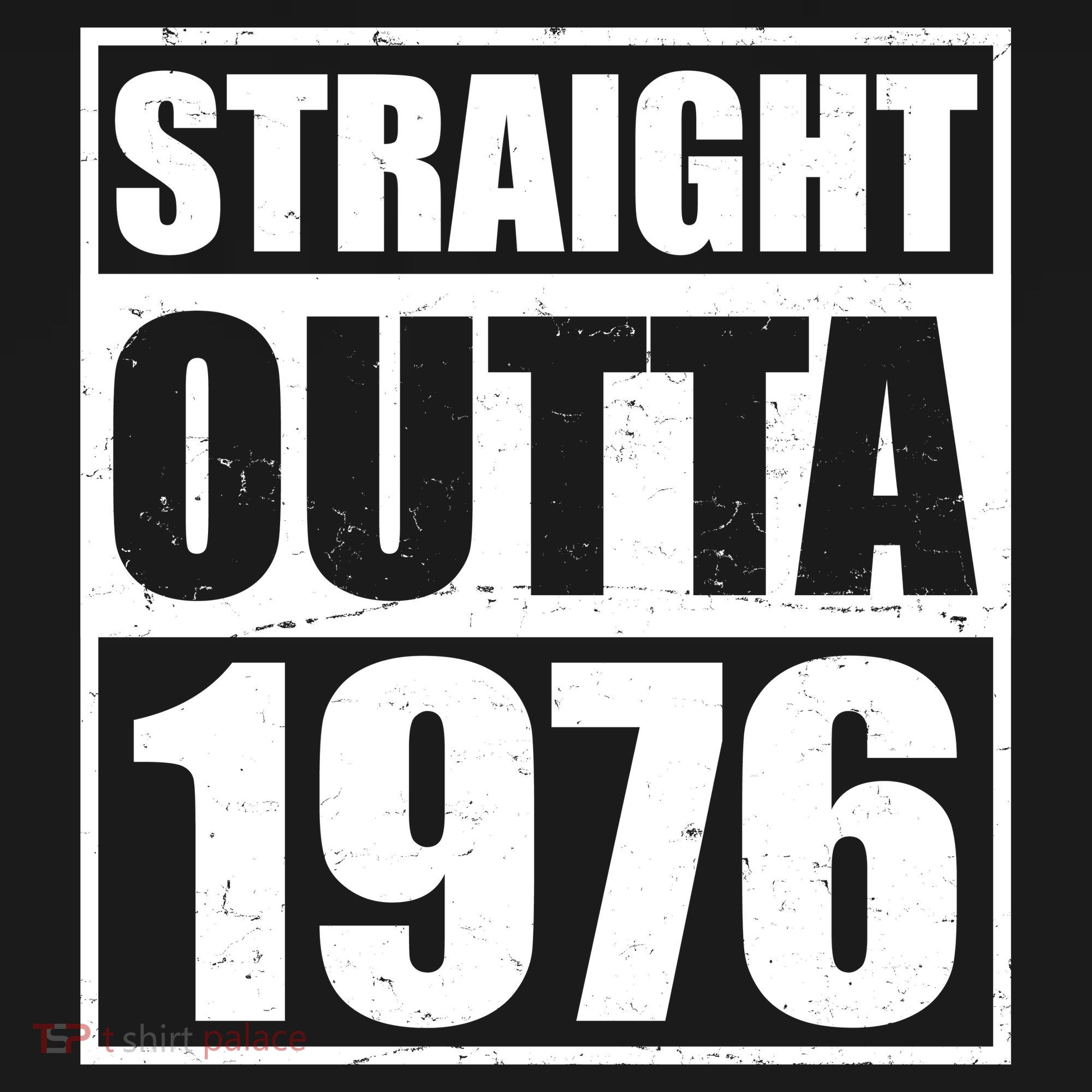 50th Birthday Straight Outta 1976 Apron