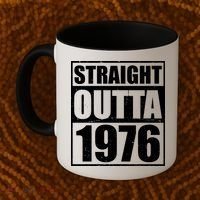 50th Birthday Straight Outta 1976 Coffee Mug thumb 2