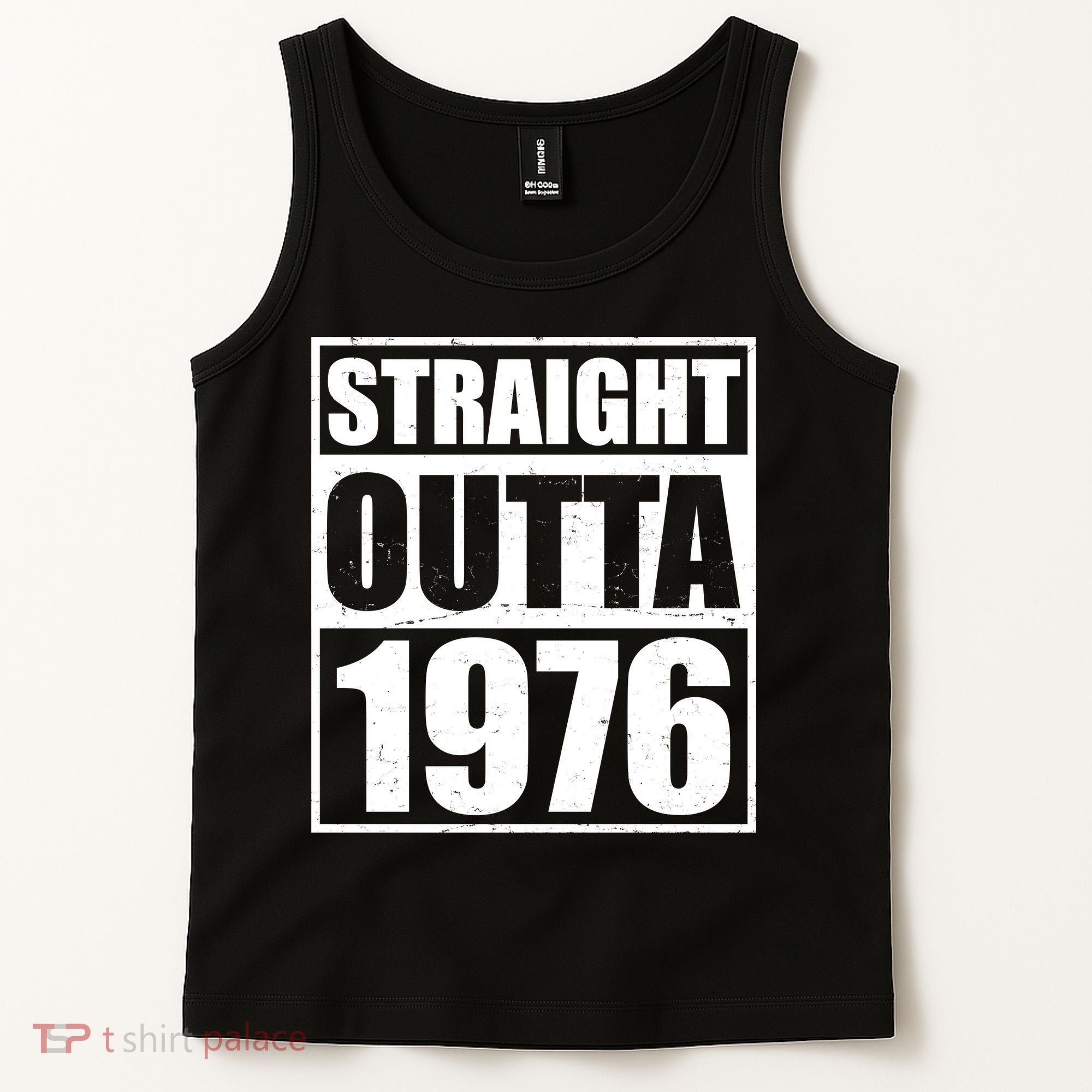 50th Birthday Straight Outta 1976 Tank Top