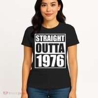 50th Birthday Straight Outta 1976 Women's T-Shirt thumb 4