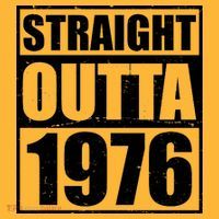 50th Birthday Straight Outta 1976 Long Sleeve Shirt thumb 2