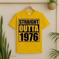 50th Birthday Straight Outta 1976 T-Shirt thumb 2