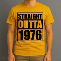 50th Birthday Straight Outta 1976 T-Shirt thumb 3
