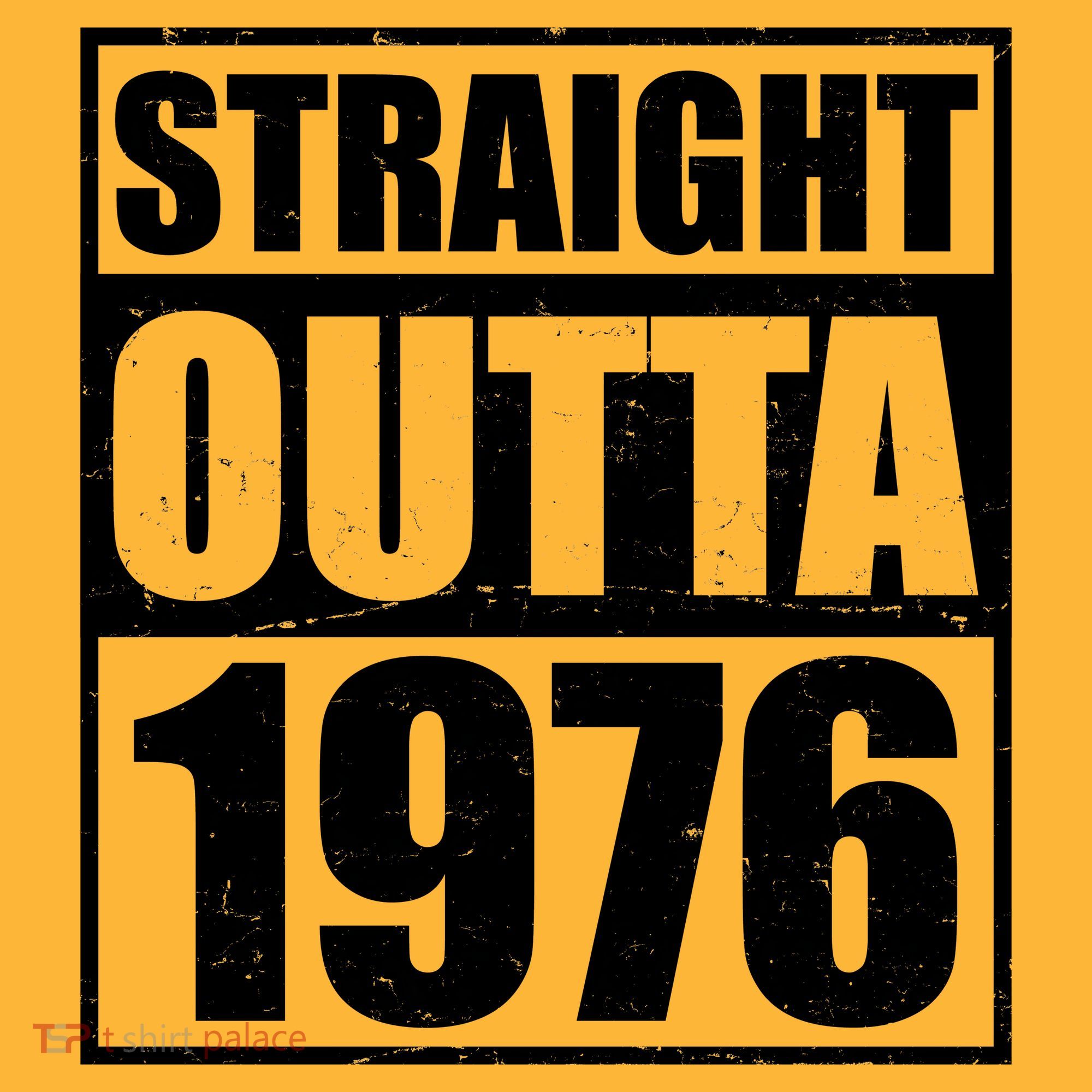 50th Birthday Straight Outta 1976 Mousepad