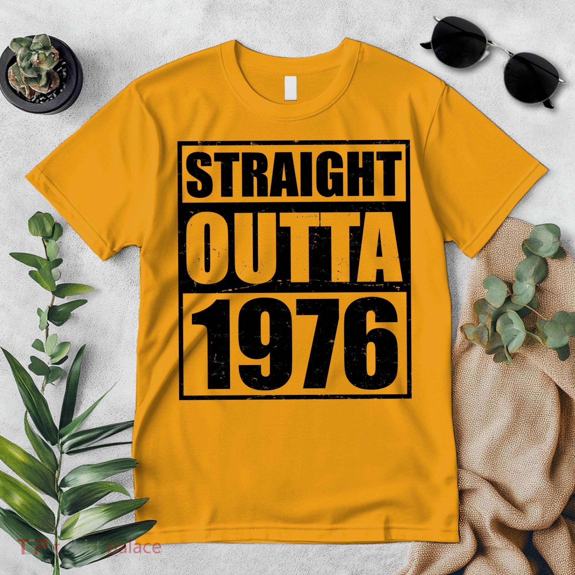 50th Birthday Straight Outta 1976 Premium T-Shirt