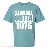 50th Birthday Straight Outta 1976 Sueded Cloud Jersey T-Shirt thumb 0