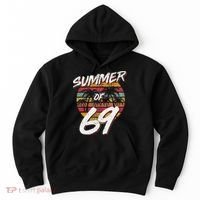 50th Birthday Summer of 69 Gift Mom Daddy Hoodie thumb 0