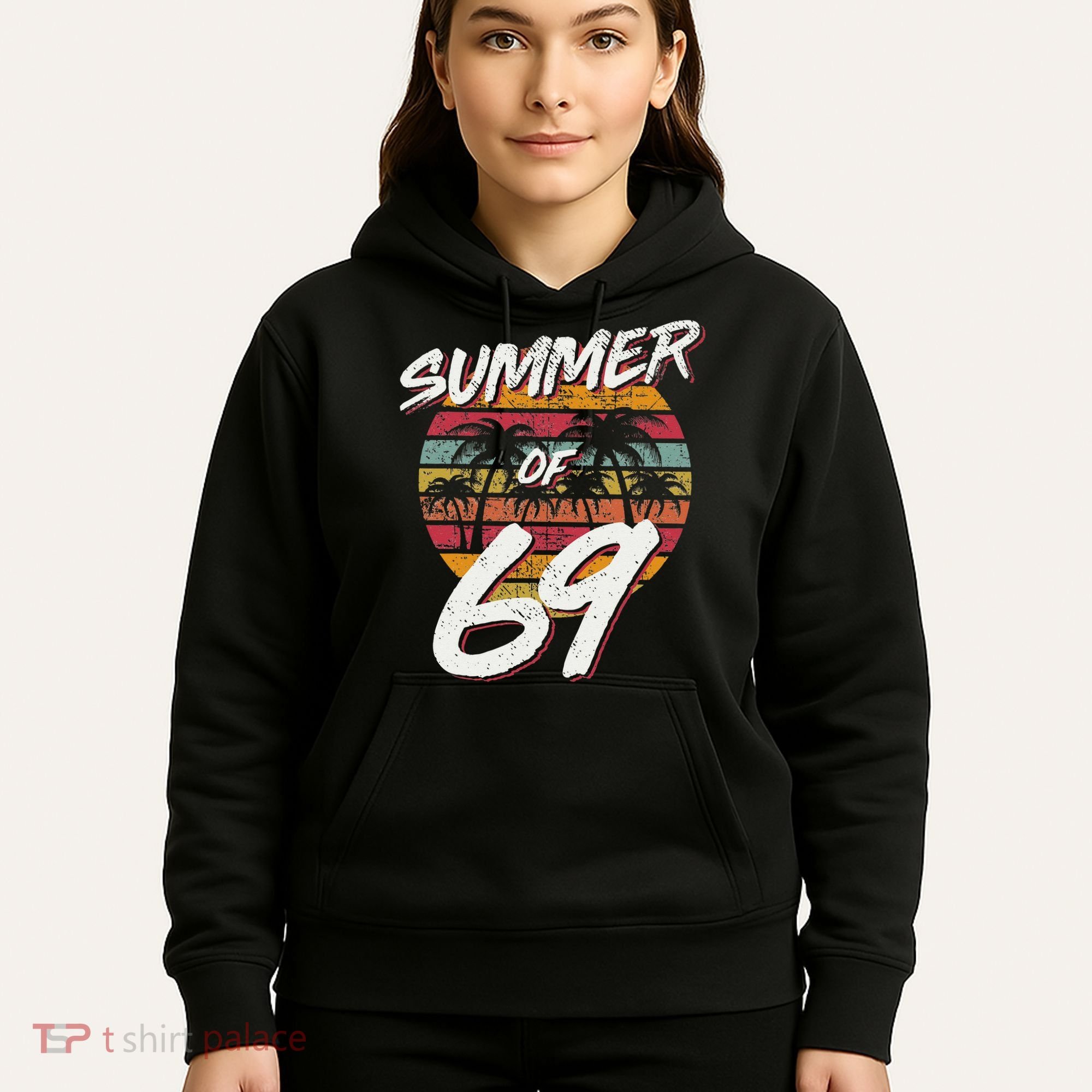 50th Birthday Summer of 69 Gift Mom Daddy Hoodie
