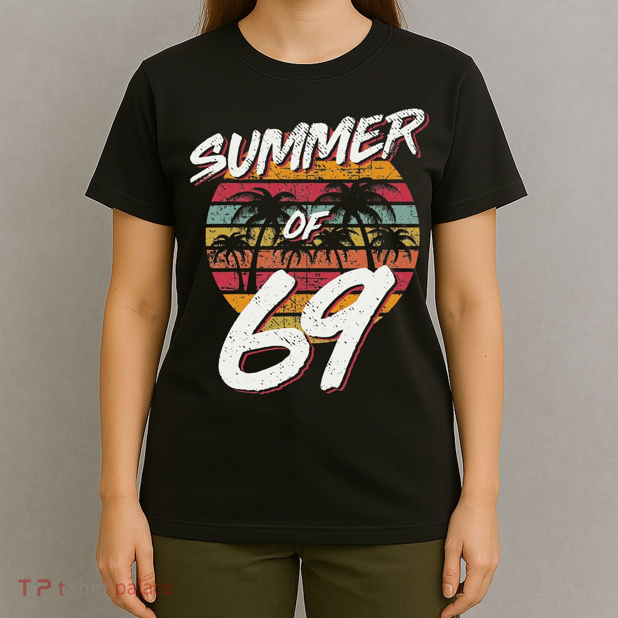 50th Birthday Summer of 69 Gift Mom Daddy T-Shirt