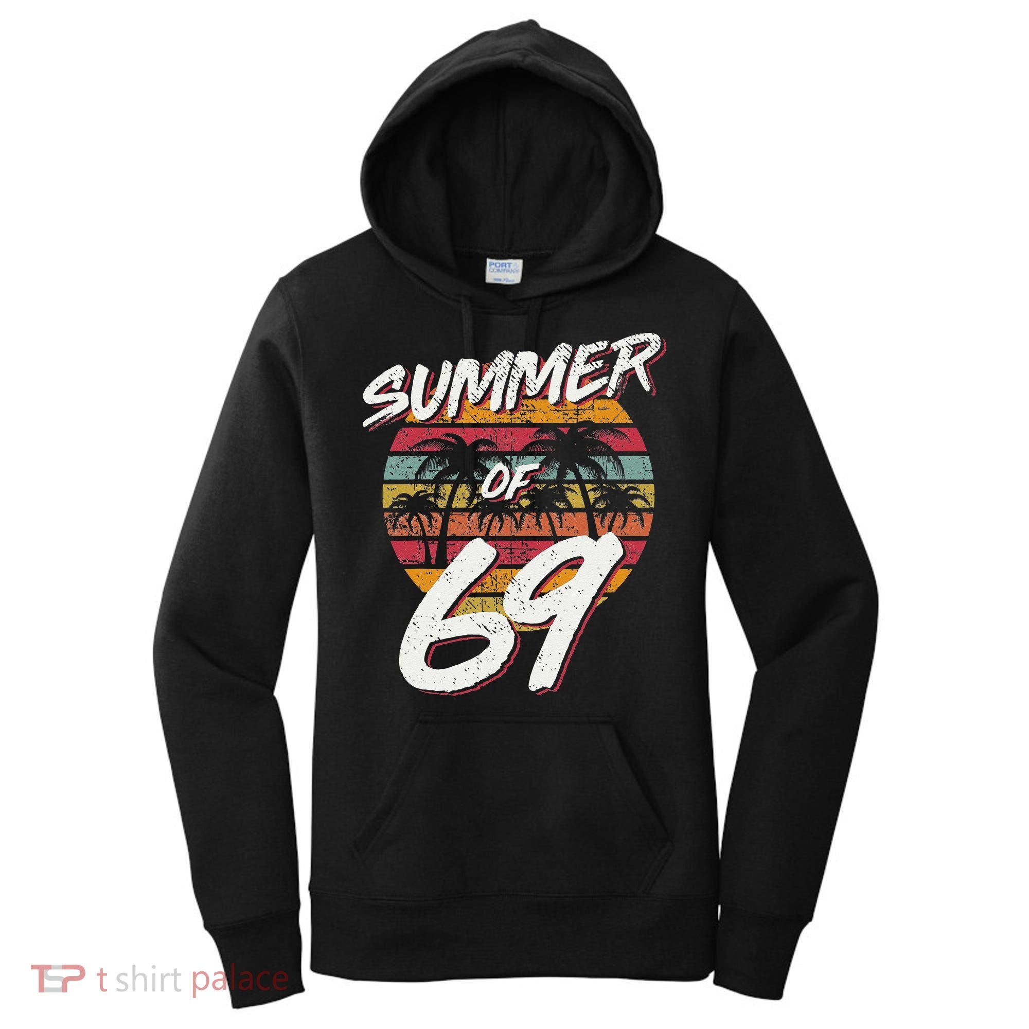 50th Birthday Summer of 69 Gift Mom Daddy Women's Hoodie