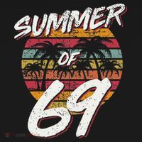50th Birthday Summer of 69 Gift Mom Daddy Women's Hoodie thumb 2
