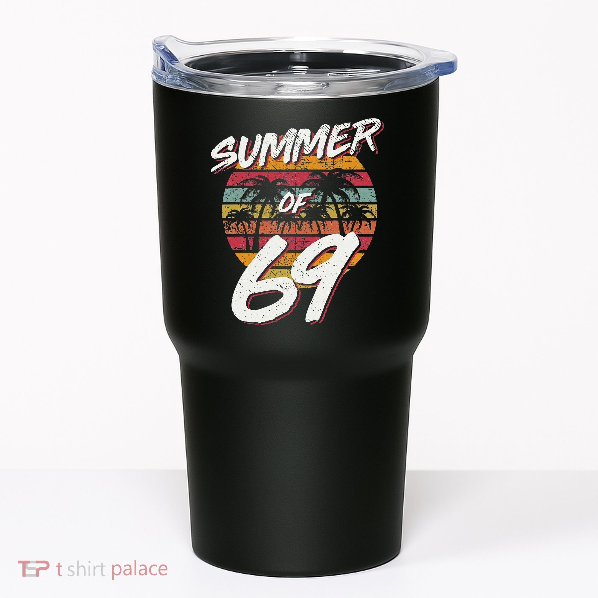 50th Birthday Summer of 69 Gift Mom Daddy Tumbler