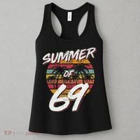 50th Birthday Summer of 69 Gift Mom Daddy Women's Tank Top thumb 3