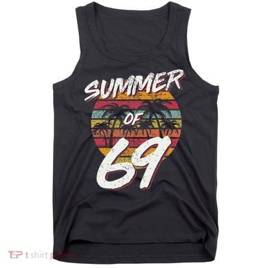 50th Birthday Summer of 69 Gift Mom Daddy Tank Top