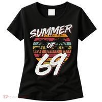 50th Birthday Summer of 69 Gift Mom Daddy Women's T-Shirt thumb 0