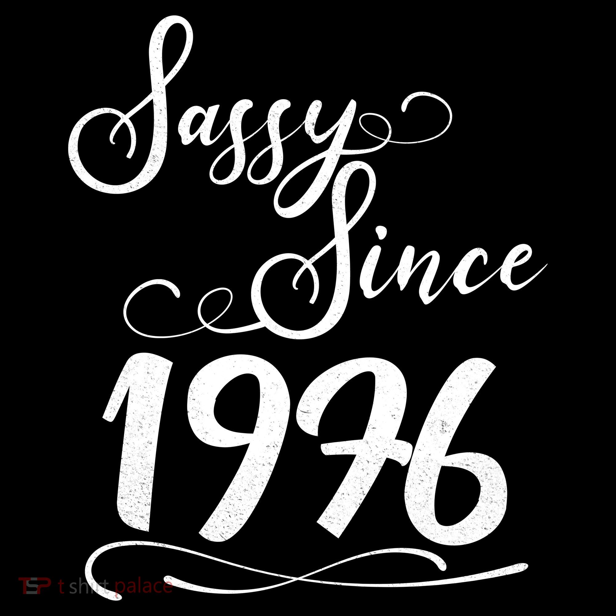 50th Birthday Sassy Since 1976 USA-Made Doggie Bandana
