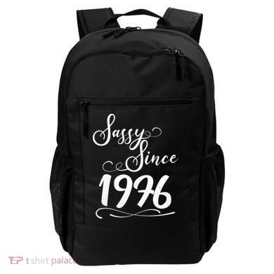 50th Birthday Sassy Since 1976 Backpack