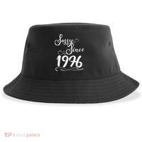 50th Birthday Sassy Since 1976 Sustainable Bucket Hat thumb 0