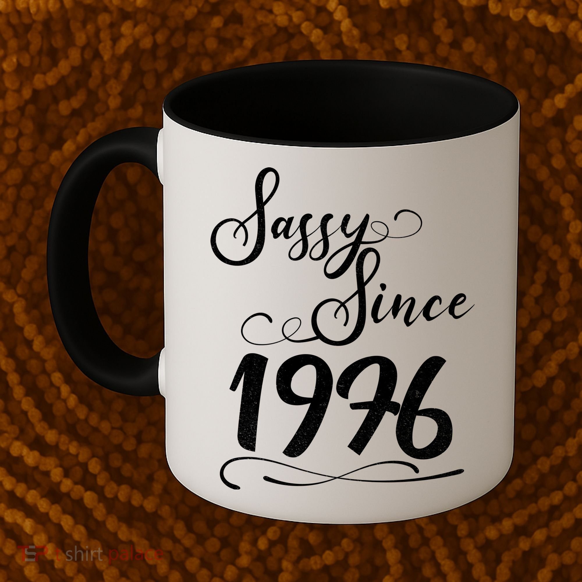 50th Birthday Sassy Since 1976 Coffee Mug