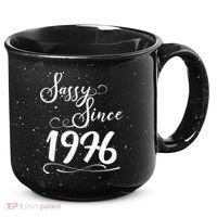 50th Birthday Sassy Since 1976 15oz Campfire Ceramic Mug thumb 0