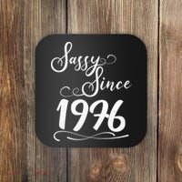 50th Birthday Sassy Since 1976 Coaster thumb 0