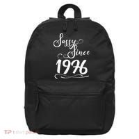 50th Birthday Sassy Since 1976 16 in Basic Backpack thumb 0
