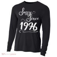 50th Birthday Sassy Since 1976 Cooling Performance Long Sleeve Crew thumb 0
