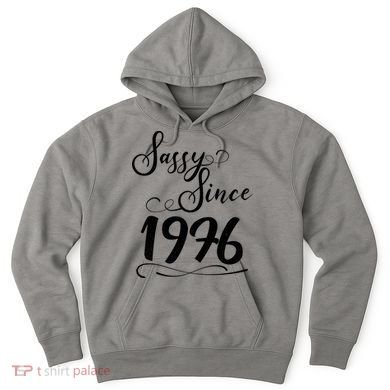 50th Birthday Sassy Since 1976 Hoodie