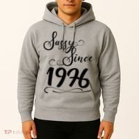 50th Birthday Sassy Since 1976 Hoodie thumb 2