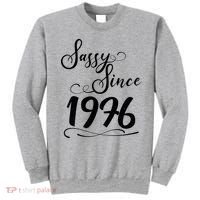 50th Birthday Sassy Since 1976 Sweatshirt thumb 0