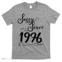 50th Birthday Sassy Since 1976 T-Shirt thumb 0