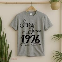 50th Birthday Sassy Since 1976 T-Shirt thumb 2