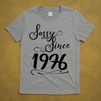 50th Birthday Sassy Since 1976 T-Shirt thumb 5