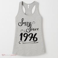 50th Birthday Sassy Since 1976 Women's Tank Top thumb 0