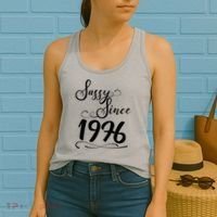 50th Birthday Sassy Since 1976 Women's Tank Top thumb 2