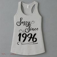 50th Birthday Sassy Since 1976 Women's Tank Top thumb 3
