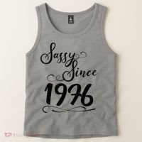 50th Birthday Sassy Since 1976 Tank Top thumb 2
