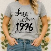 50th Birthday Sassy Since 1976 Women's T-Shirt thumb 2